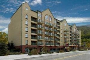 Exterior view of Black Bear Inn & Suites