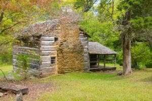 The Walker Sisters Cabin near Gatlinburg TN.