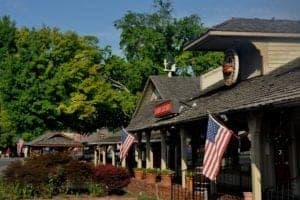 Candy Kitchen and Pottery House at Old Mill Square