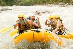 white water rafting in the smoky mountains