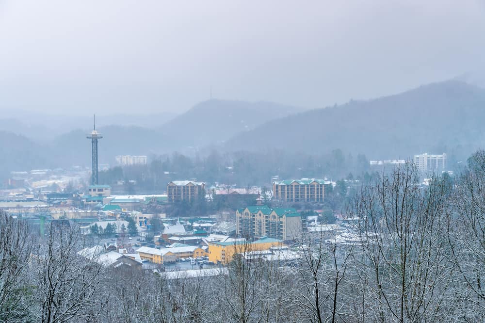 Snow in Gatlinburg